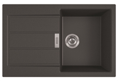 Νεροχύτης Franke Sirius 2 S2D 611 Carbon Black 78x50cm