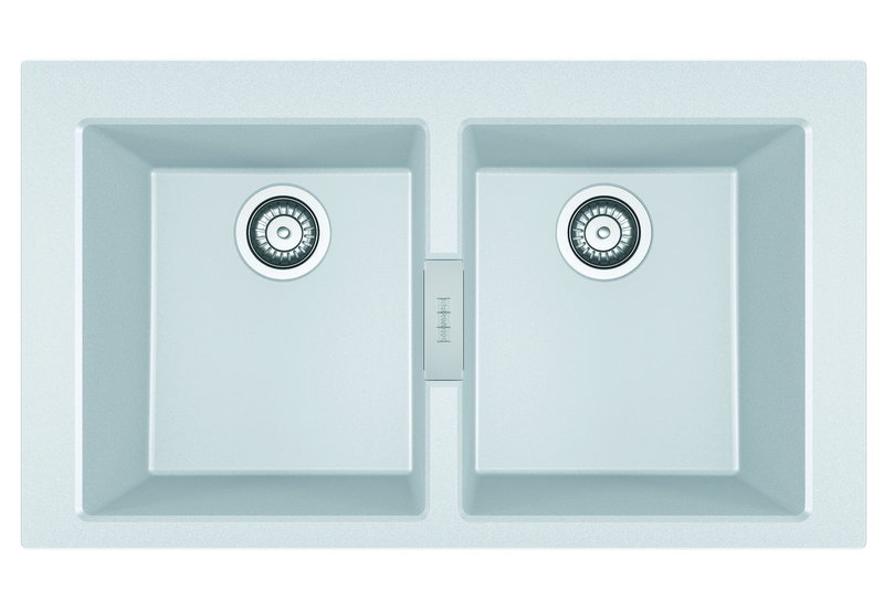 Νεροχύτης Franke Sirius 2 S2D 620 Polar White 620 86x50cm