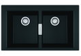 Νεροχύτης Franke Sirius 2 S2D 620 Carbon Black 86x50cm