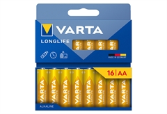 Μπαταρία Αλκαλική AA Long Life 16 Τεμαχίων