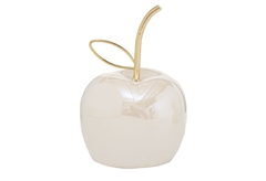 Διακοσμητικό Deco Boltze Μήλο Mura Λευκό