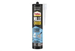 Μονταζόκολλα Pattex Mille Chiodi Αδιάβροχη 450g Λευκή