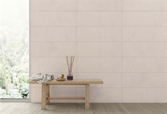 Ντεκόρ Τοίχου Κεραμικό Epoca Stripes 24.4x74.4cm Κρεμ
