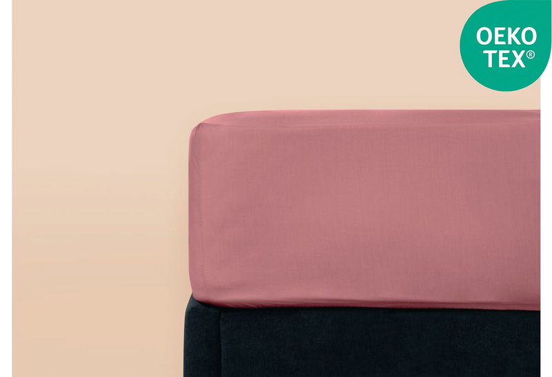 Σεντόνι Μονό Easy Home Prestige Σκούρο Ροζ Μ200xΠ100xΥ30cm