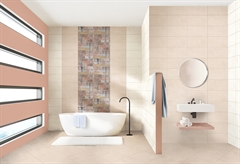 Πλακάκι Δαπέδου Πορσελανάτο Lilly 45x45cm Beige