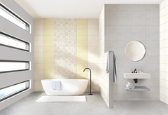 Πλακάκι Δαπέδου Πορσελανάτο Lilly 45x45cm Γκρι