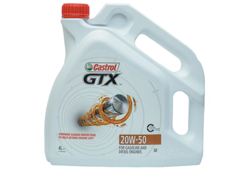 Λιπαντικό Castrol GTX 20W-50 4L