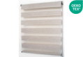 Ρολό Σκίασης Υφασμάτινο Central Home Zebra Luxury 230x120cm Χρυσό