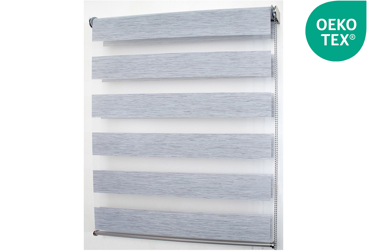 Ρολό Σκίασης Υφασμάτινο Central Home Zebra Luxury 230x120cm Μεταλλικό