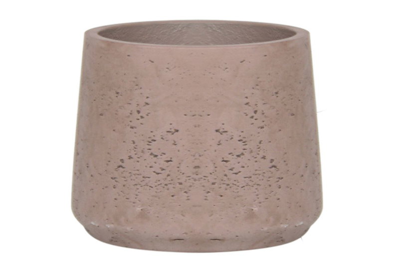 Γλάστρα Νattera Nevada Φ15.5x13cm Taupe