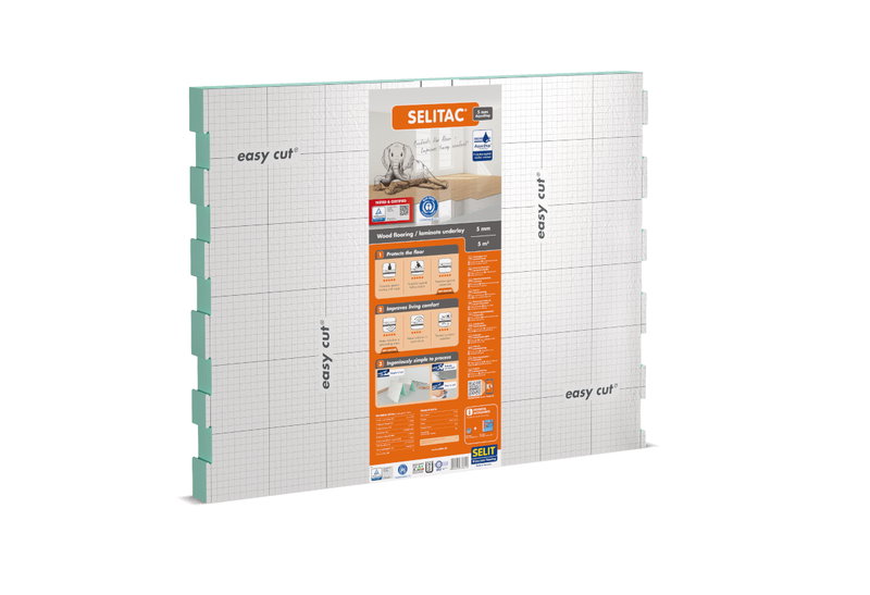 Υπόστρωμα Πατωμάτων HFPS Selit Selitac Aquastop 625x80cm 5mm