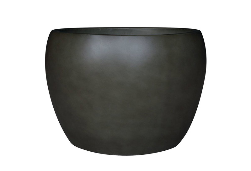 Γλάστρα Nattera Moon Φ21x15cm Γκρι