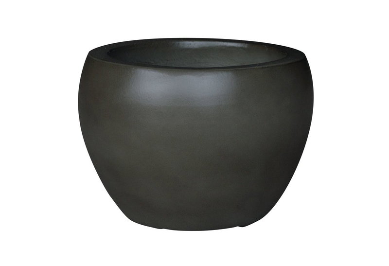Γλάστρα Nattera Moon Φ55x38cm Γκρι
