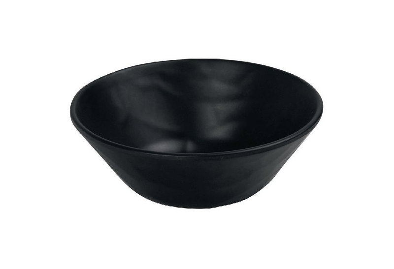 Μπωλ Espiel Wavy Matte 15cm Μαύρο