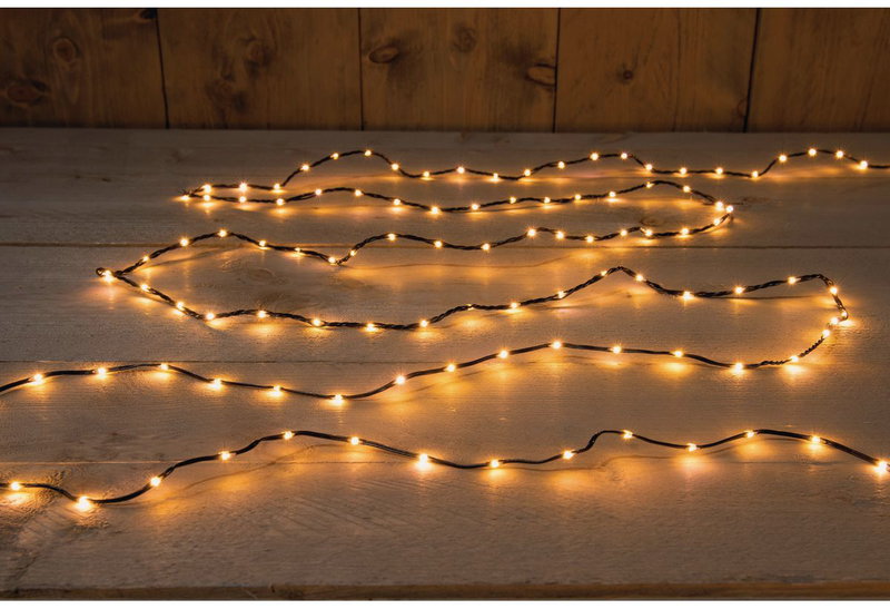 Χριστουγεννιάτικα Λαμπάκια 600LED Ρεύματος Θερμό Λευκό 1800cm