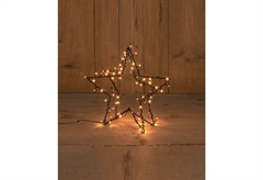 Χριστουγεννιάτικο Διακοσμητικό Αστέρι με Led 57cm