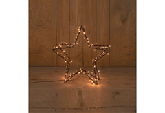 Χριστουγεννιάτικο Διακοσμητικό Αστέρι με Led 77cm