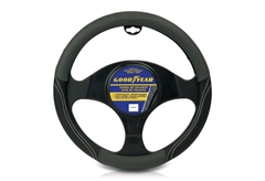 Κάλυμμα Τιμονιού Goodyear Sport Φ39cm Γκρι/Μαύρο