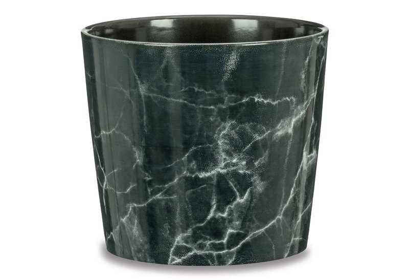 Κασπώ Scheurich Κεραμικό Marble Φ.13cm Black