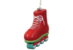 Χριστουγεννιάτικο Στολίδι Παγοπέδιλα Κόκκινα 10cm
