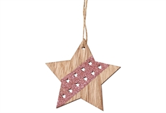 Χριστουγεννιάτικο Στολίδι Αστέρι 8cm