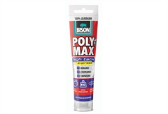 Πολυμερική Κόλλα Bison Poly Max High Tack Crystal Διάφανη 115Gr