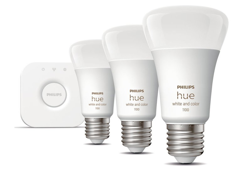 Σετ Λαμπτήρων Philips Hue White&Color Ambiance 3xA60, E27 & Bridge