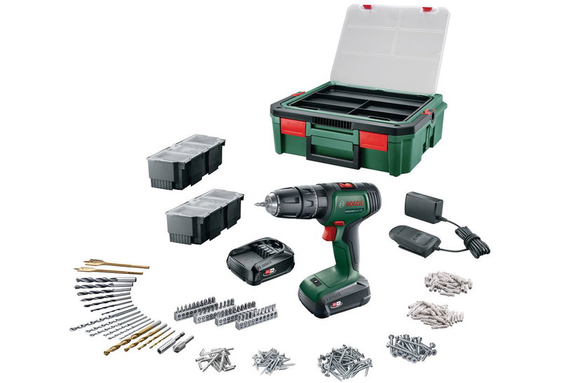 Bosch Universal Ιmpact Επαναφορτιζόμενο Κρουστικό Δραπανοκατσάβιδο 18V