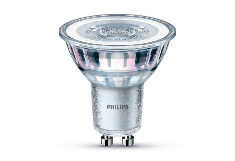 Λαμπτήρας Philips Led GU10 4.8-3.5-1.5W 36D Dimmable Γαλακτερό