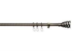 Κουρτινόβεργα Homefit Sienna Επεκτεινόμενη Φ16/19mm 160/300cm Μπρονζέ