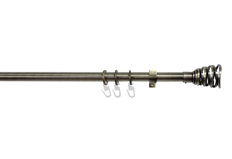 Κουρτινόβεργα Homefit Sienna Επεκτεινόμενη Φ16/19mm 160/300cm Μπρονζέ