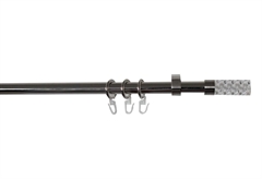 Κουρτινόβεργα Homefit Dolomiti Επεκτεινόμενη Φ16/19mm 120/210cm Χρωμέ