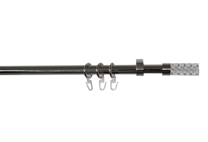 Κουρτινόβεργα Homefit Dolomiti Επεκτεινόμενη Φ16/19mm 120/210cm Χρωμέ