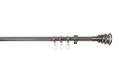 Κουρτινόβεργα Homefit Sienna Επεκτεινόμενη Φ16/19mm 160/300cm Χρωμέ