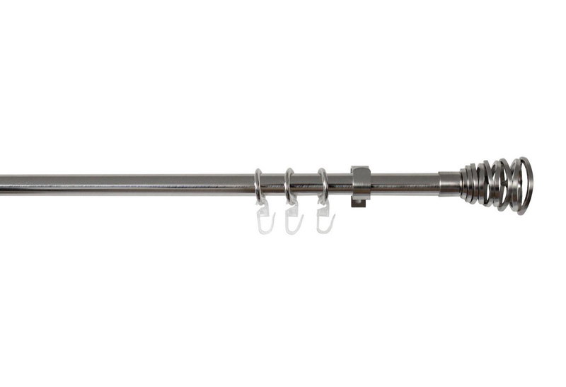 Κουρτινόβεργα Homefit Sienna Επεκτεινόμενη Φ16/19mm 160/300cm Χρωμέ