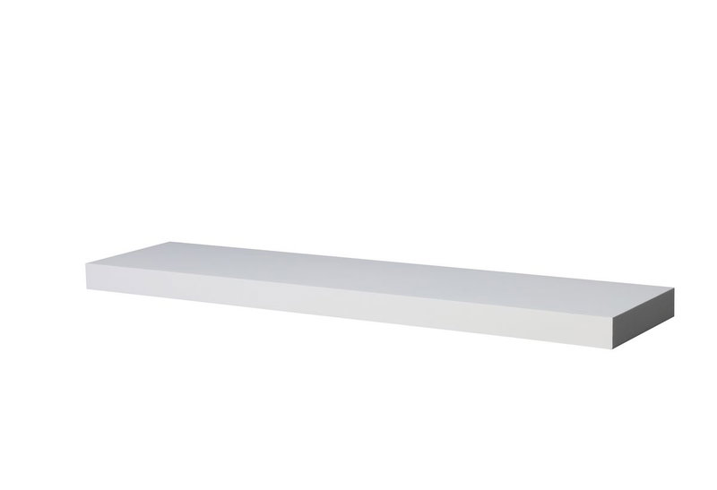 Ράφι Τοίχου Homefit (DSP0704H) Budget Λευκό 80X19.5X3.8cm