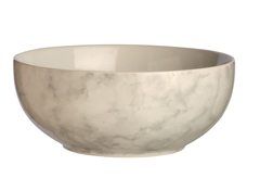Σαλατιέρα Interium Marble Stoneware Φ.23,6cm
