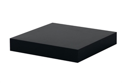 Ράφι Τοίχου Homefit (DSH0701AΒ) Μαύρο 23X23.5X3.8cm