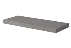 Ράφι Τοίχου Homefit (DSH0203Α) Γκρι 90X23.5X3.8cm