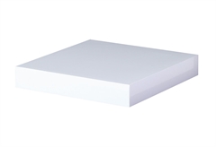 Ράφι Τοίχου Homefit (DSH1501Α) Λευκό Γυαλιστερό 23X23.5X3.8cm