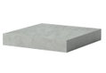Ράφι Τοίχου Homefit (DSHMC23) Όψη Τσιμέντου 23X23.5X3.8cm
