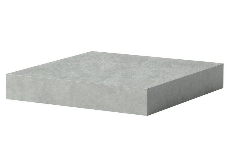 Ράφι Τοίχου Homefit (DSHMC23) Όψη Τσιμέντου 23X23.5X3.8cm