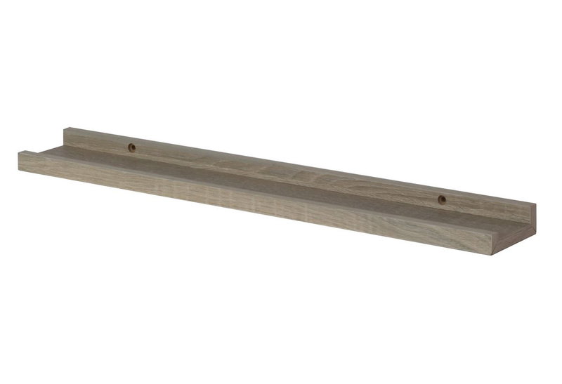 Ράφι Κορνίζας (DSF0301Α) από MDF σε Όψη Βελανιδιάς 60x9x3cm
