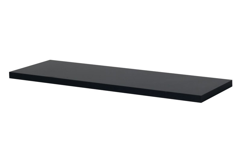 Ράφι Τοίχου Homefit (DSΕ1703Α) Μαύρο 90X20X1.8cm