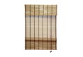 Ρολό Σκίασης Μπαμπού Homefit Woody 140x120cm Καφέ με Κάθετες Ρίγες