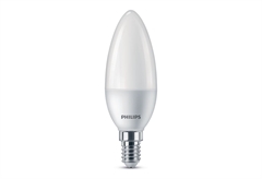 Λαμπτήρας Philips Led Κερί Β38 Ε14 7W 2700K