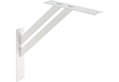 Γωνία Στήριξης Ραφιού Lux Bracket Βαρέως Τύπου 4X30X30cm Λευκή