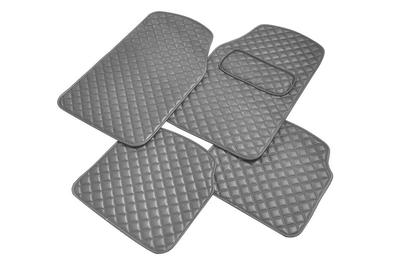 Σετ Δάπεδα Αυτοκινήτου Kaver Diamond Full Set Γκρι 4τμχ
