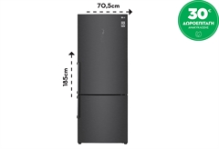 LG GBB569MCAMB Ψυγειοκαταψύκτης