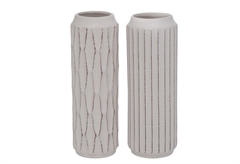 Βάζο Deco Boltze Fratello Off-White σε Διάφορα Σχέδια